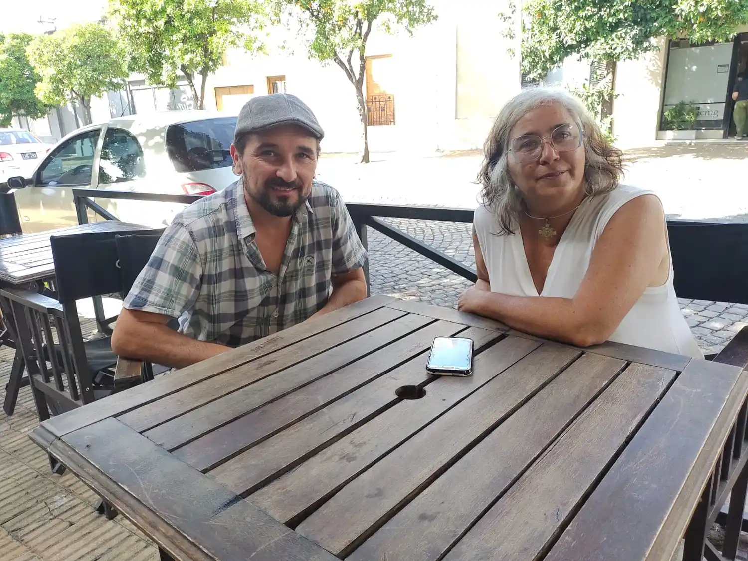 Jorge Coronel y Corina Alexander