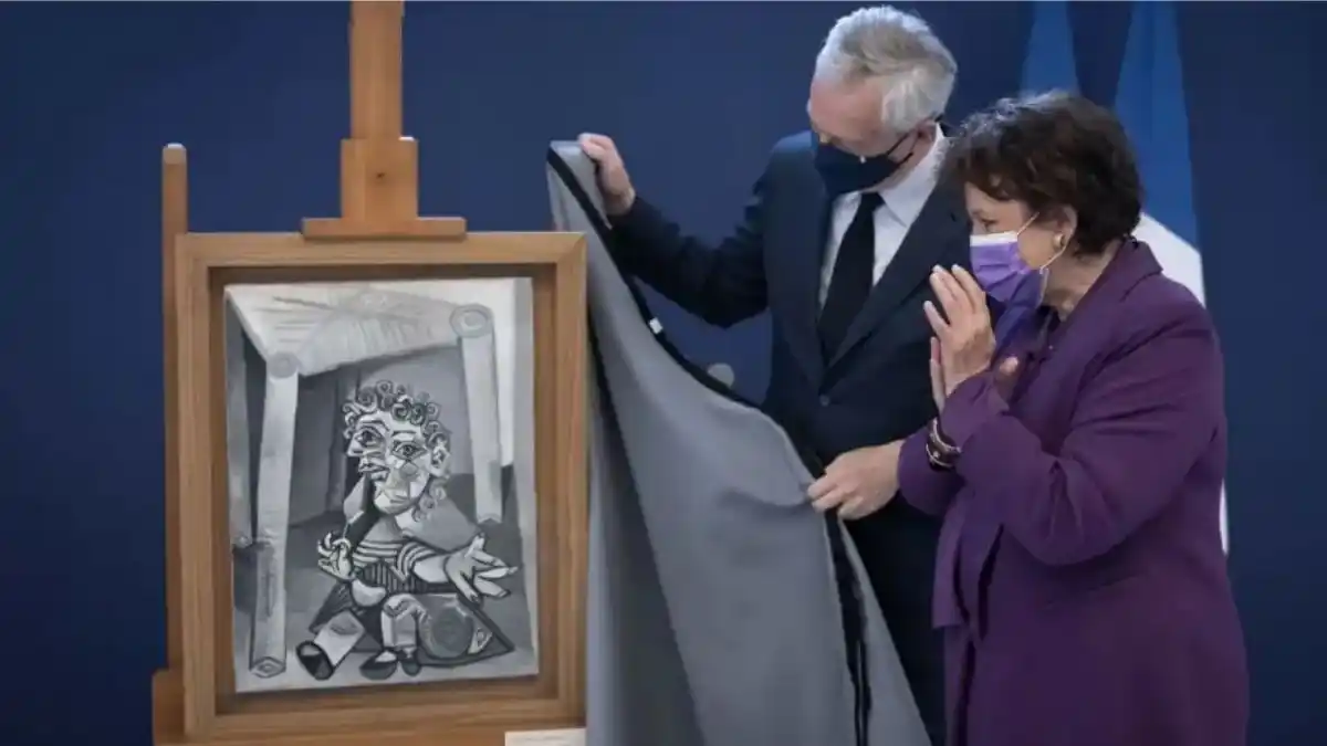 Para evitar impuestos, la hija de Pablo Picasso donó obras de su padre a Francia