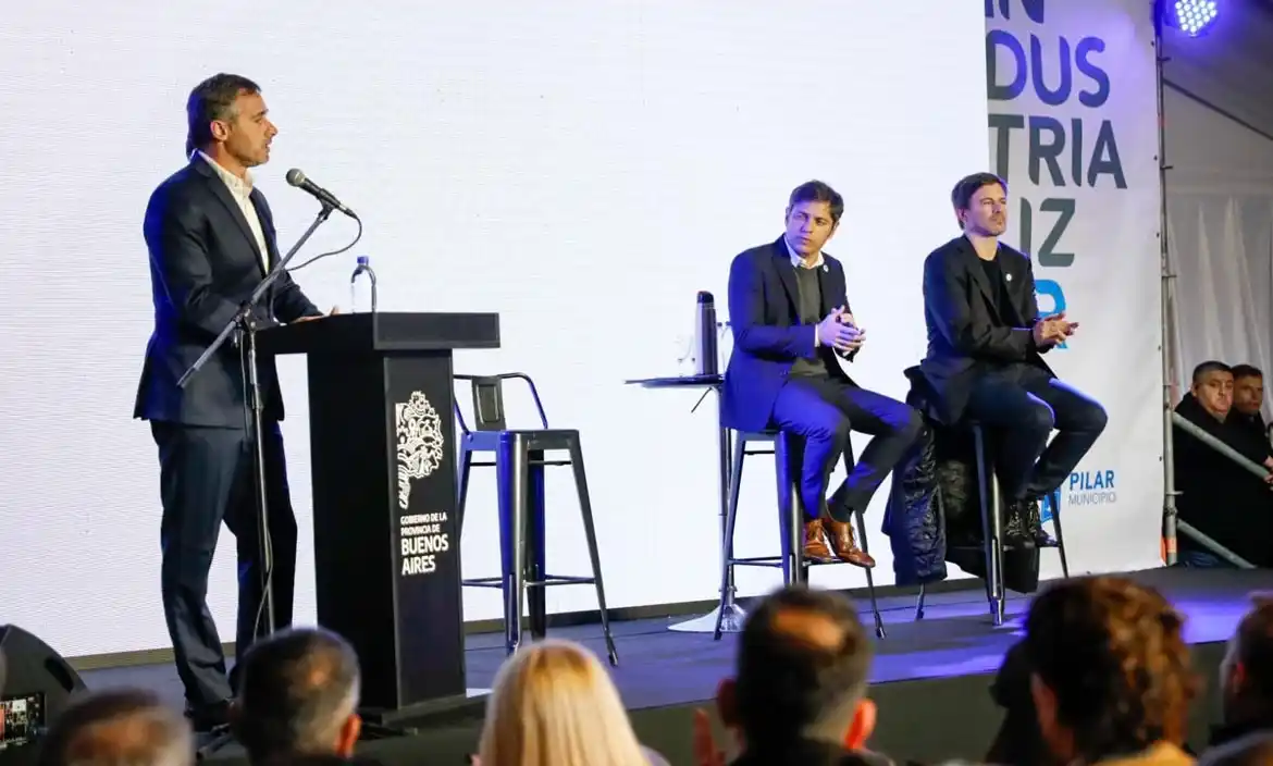 Achával y Kicillof inauguraron "IndustrializAR": “Queremos una Argentina con más industria nacional”