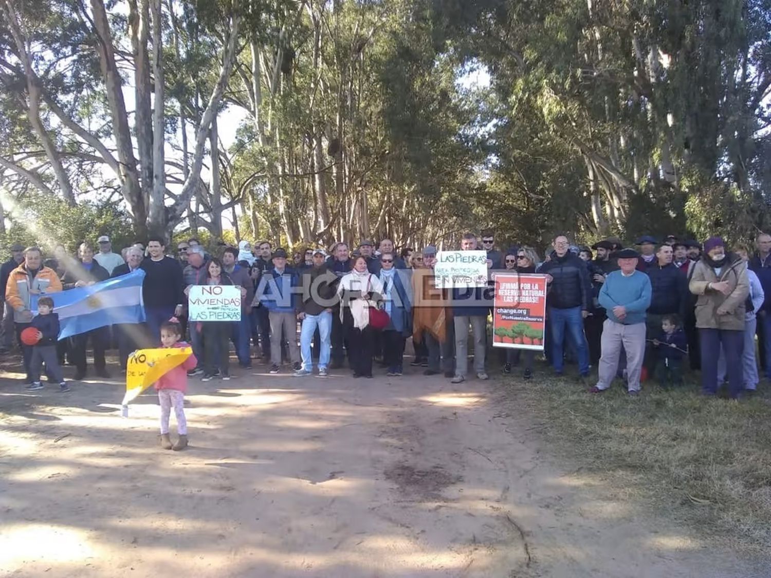 Se realizará una segunda manifestación y marcha frente a la Reserva Las Piedras