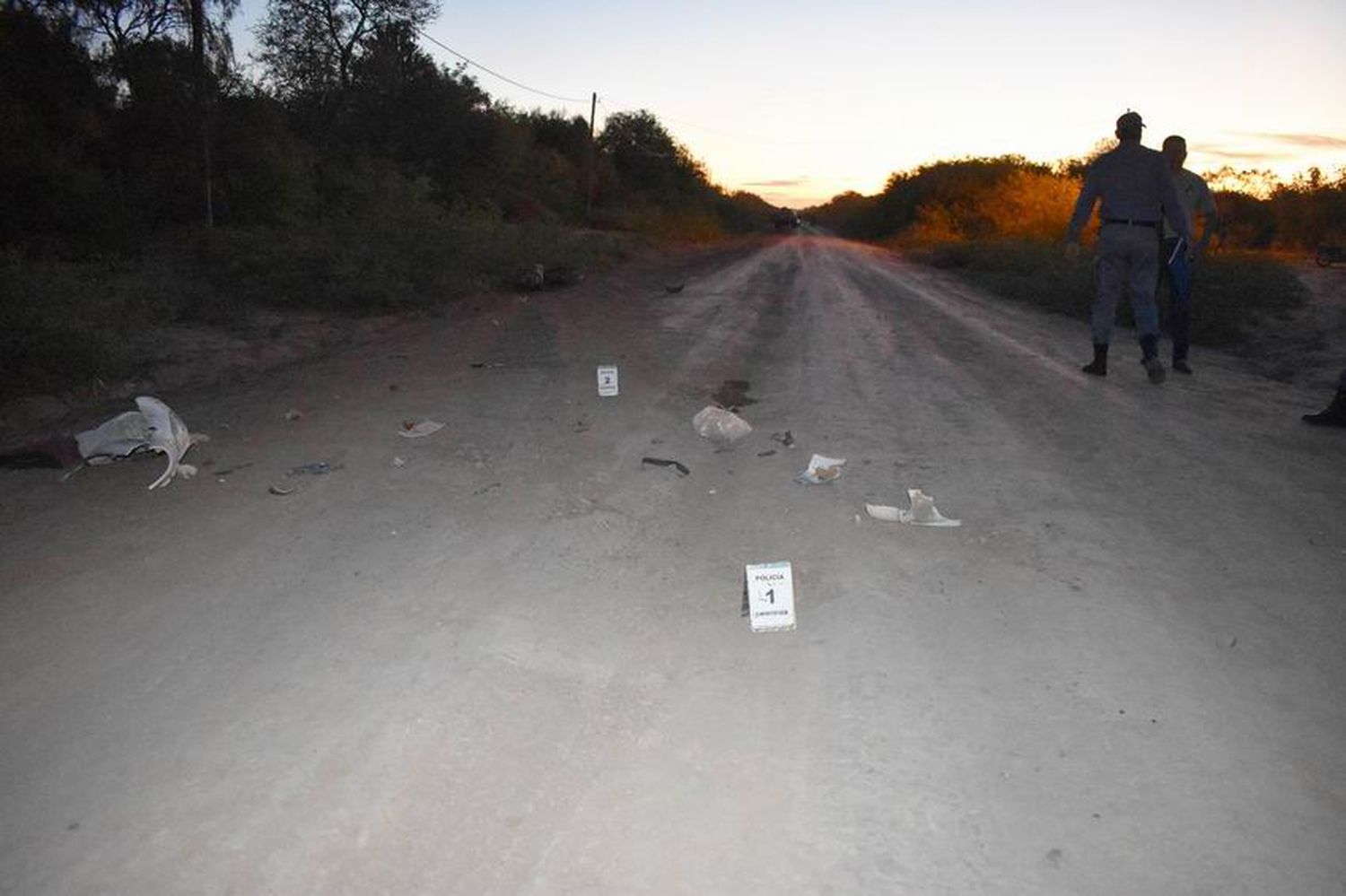 Víctima fatal en 
un siniestro vial