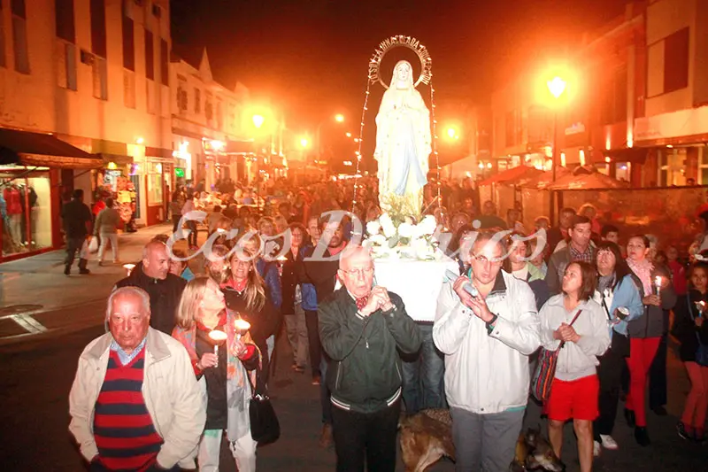 Preparan las fiestas patronales de la Virgen de Lourdes