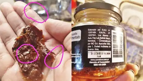 Campana: Mujer denunció a Carrefour por encontrar vidrios dentro de un frasco de tomates