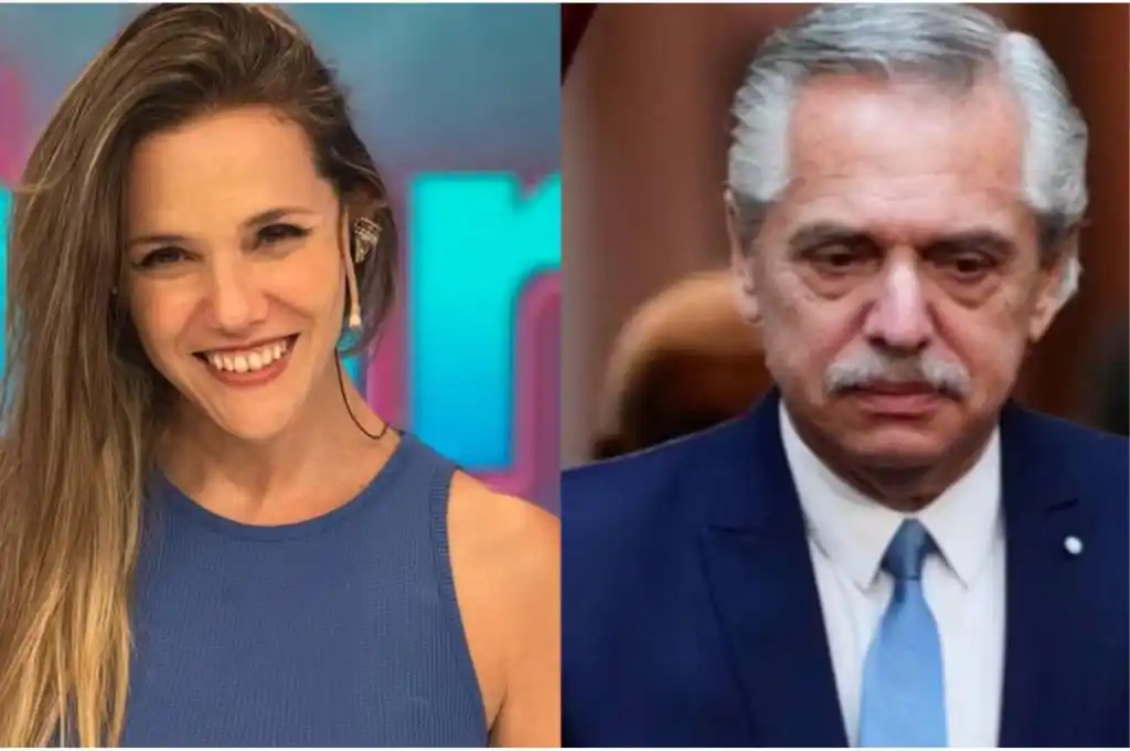Luciana Rubinska- Alberto Fernández