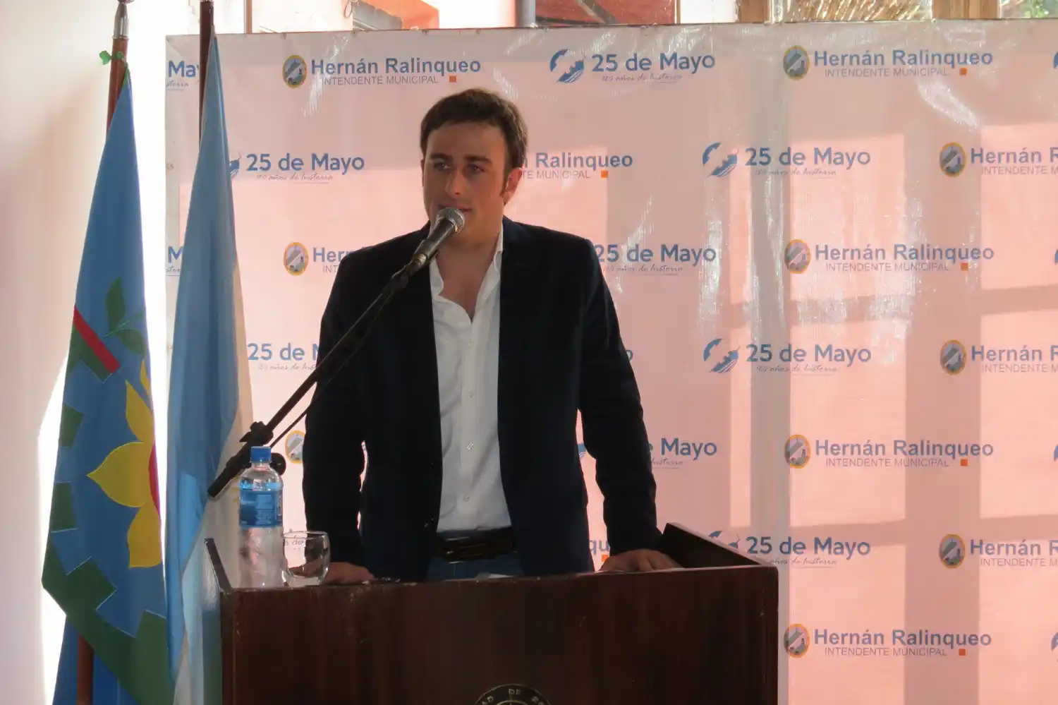 El Intendente de 25 de Mayo retomó el reclamo por la coparticipación provincial