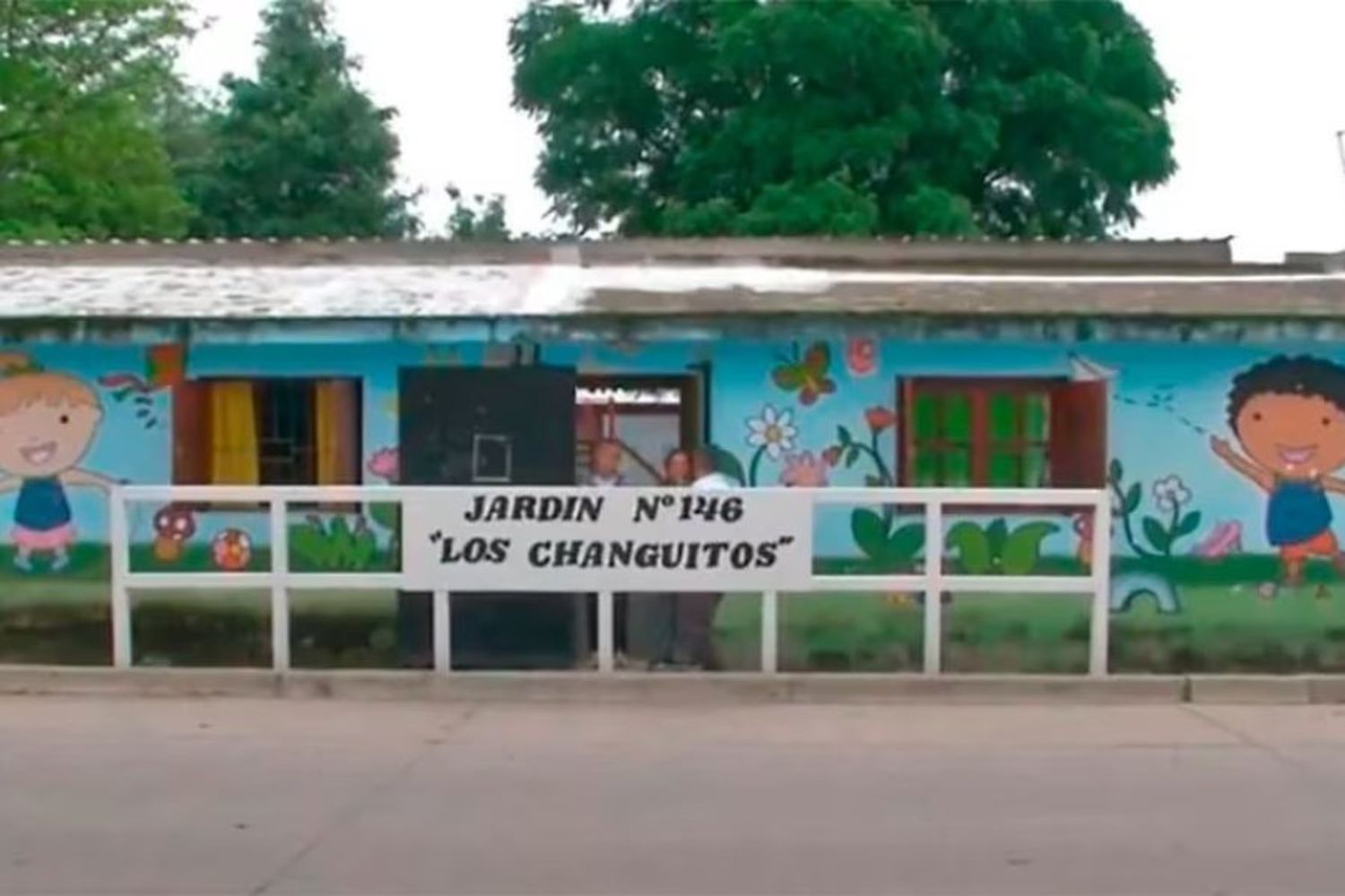 El jardín afectado fue “Los Changuitos”, ubicado en la localidad de El Puestito de San Antonio, al sur de la ciudad Capital