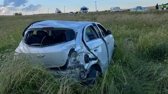 Un joven de 21 años falleció tras volcar su automóvil cuando viajaba desde Tandil hacia Balcarce