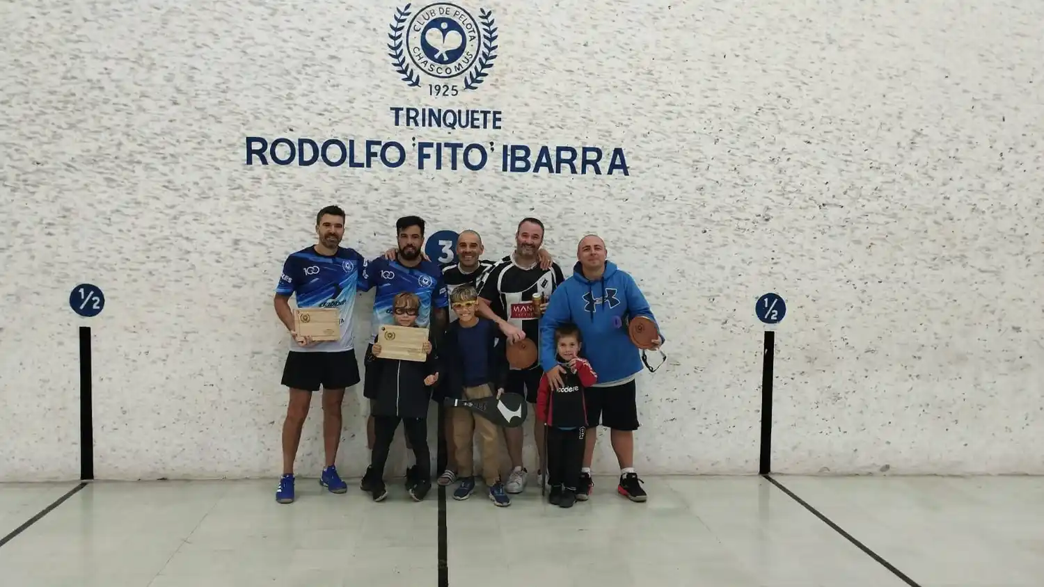 Chascomús se hizo fuerte en casa: El Club de Pelota se coronó campeón en el Trinquete "Fito Ibarra"