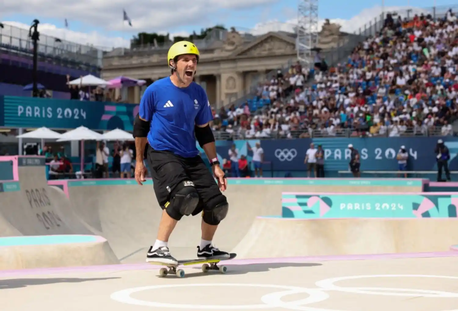 Andy Macdonald: tiene 51 años e hizo su debut en unos Juegos Olímpicos