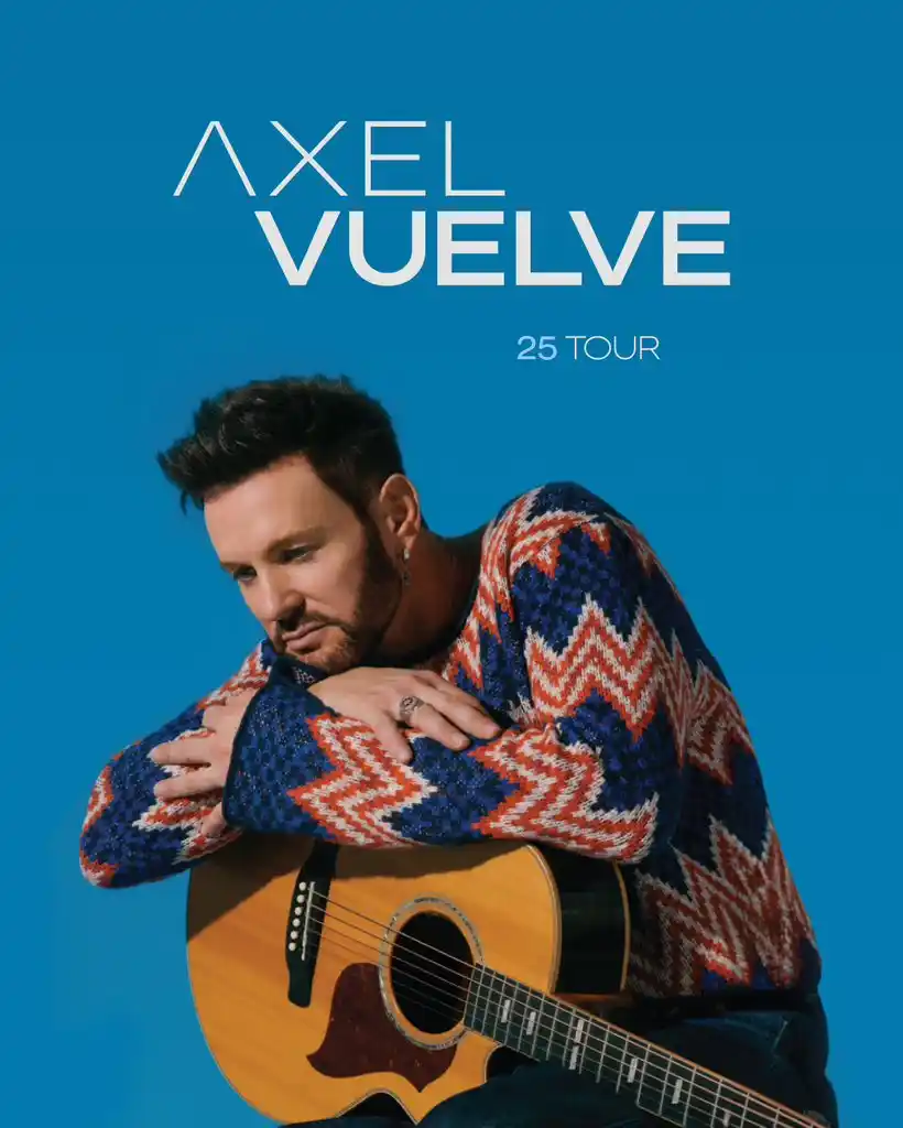 Después de siete años, Axel regresa en abril 
a Formosa para actuar en el Club San Martín