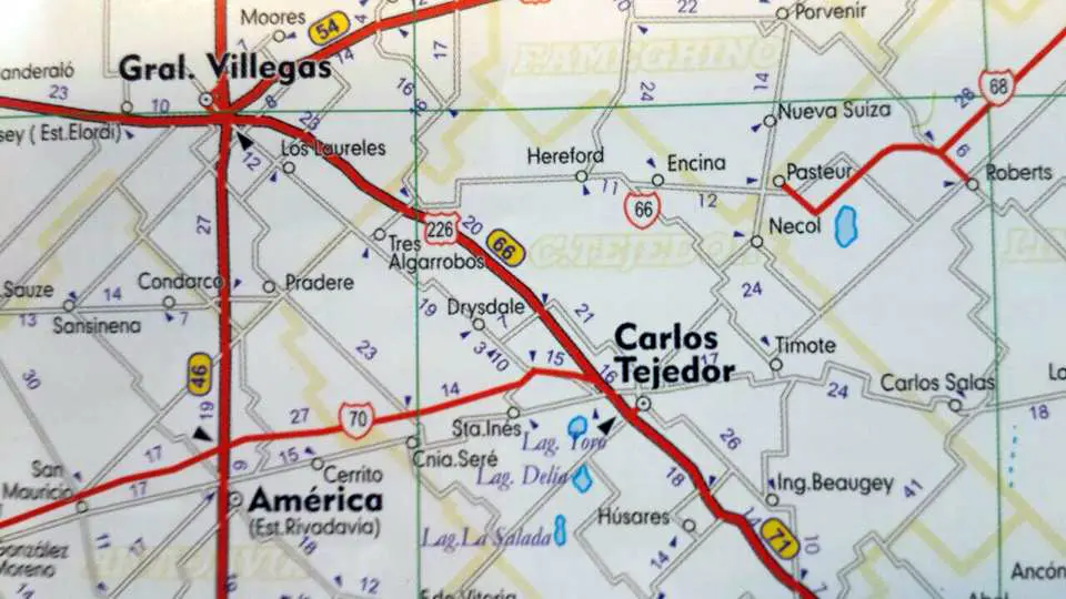 Denuncian que Provincia difunde folletos partidarios donde la Ruta 70 figura asfaltada