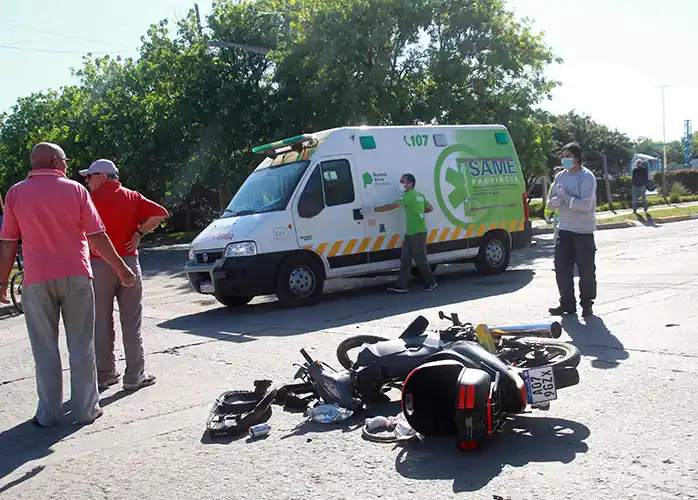 La semana arrancó con cuatro accidentes