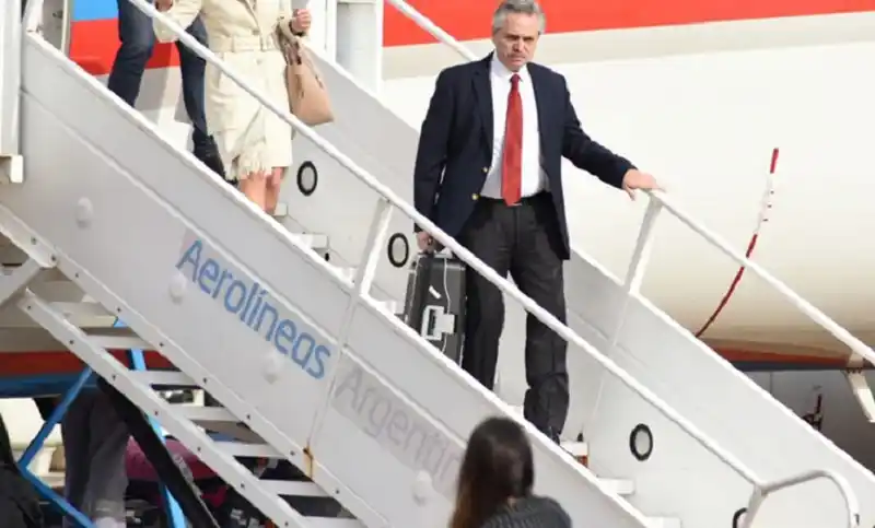 Alberto Fernández viaja a España y Alemania