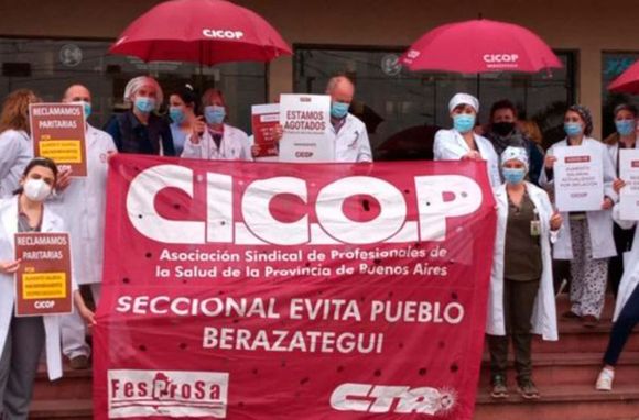 Paritarias: médicos bonaerenses rechazaron un aumento del 32,2% y se pasó a un cuarto intermedio