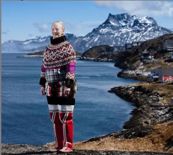 Margarita de Dinamarca en una de sus fotos oficiales en Instagram. 