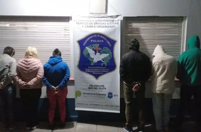 Desbarataron una banda que vendía droga al menudeo