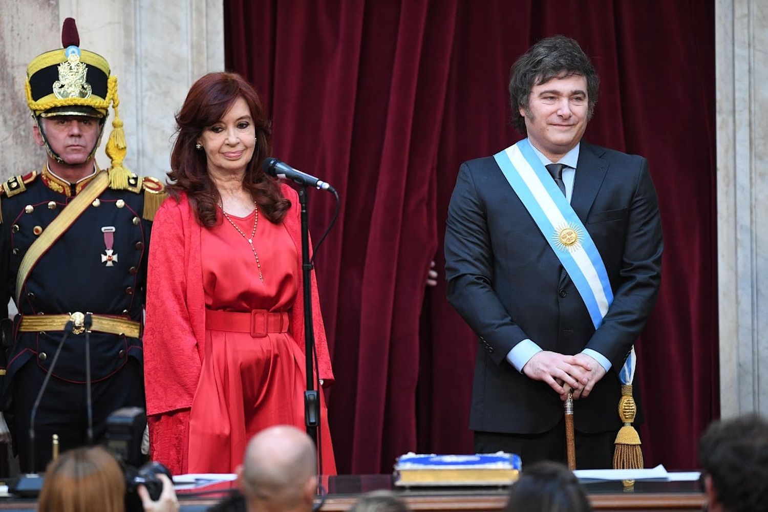 Cristina Kirchner y Javier Milei