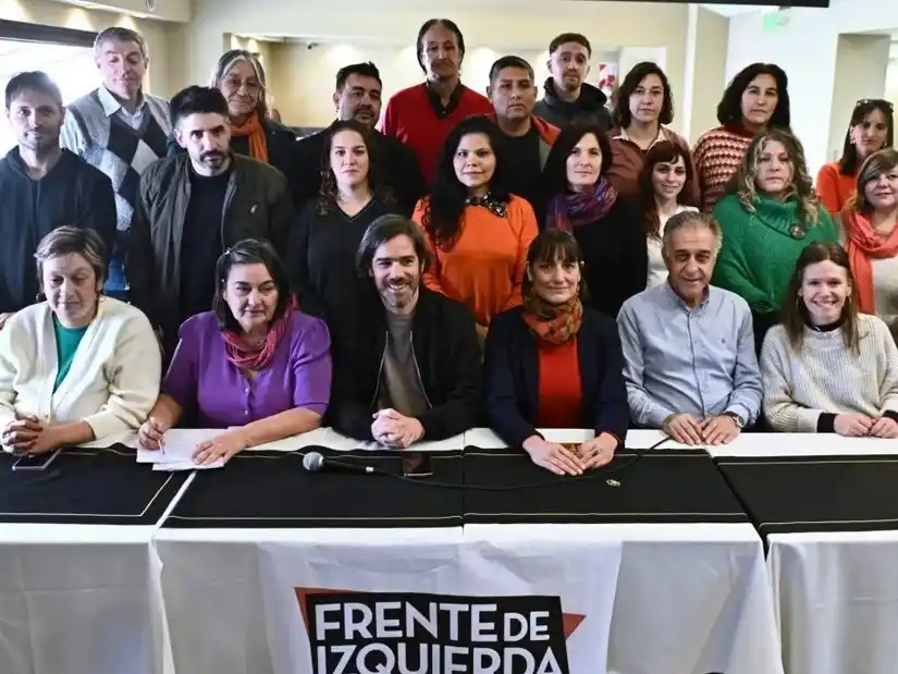 El Frente de Izquierda presentó sus candidatos.