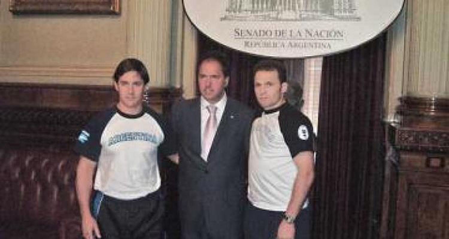 Scioli con Barcala y Zarzecki