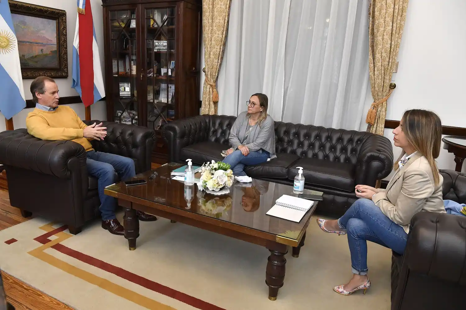 Bordet indicó que «es fundamental que cada uno de nosotros nos cuidemos a nosotros mismos y a nuestras familias»