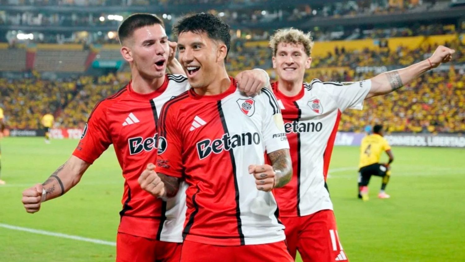 Triunfazo de River en Ecuador para quedar a un paso de los octavos de final de la Libertadores