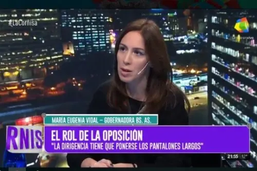 Vidal defendió quita de tasas a tarifas, apuntó a Baradel y no dio pista sobre 2019