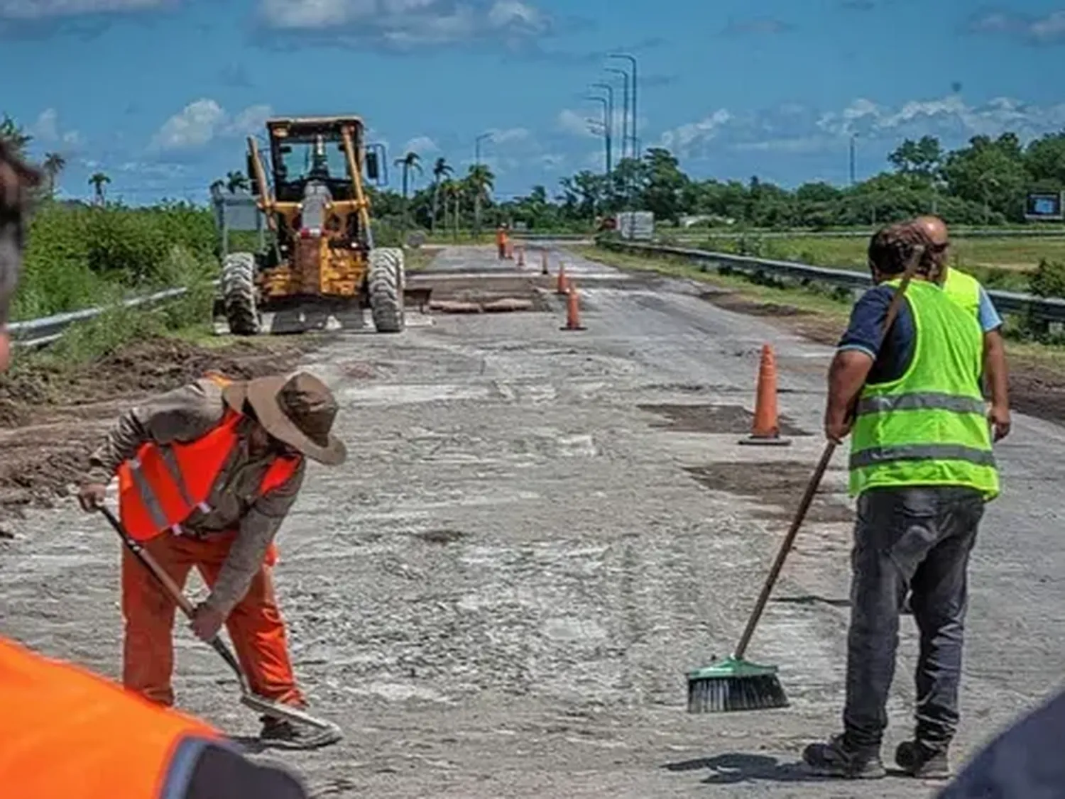 Avanzan las obras sobre las rutas entrerrianas