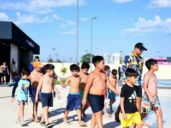 El parque acuático puso en marcha el 
sexto módulo de la colonia de vacaciones