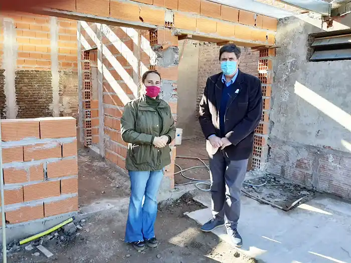Avanza la obra de ampliación en el Club Sportivo