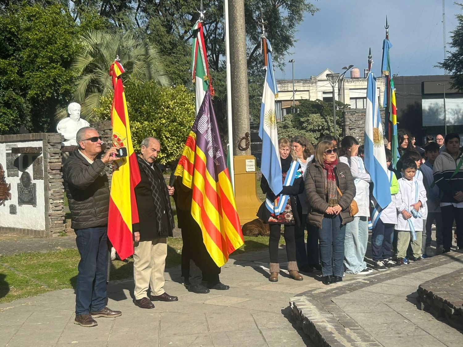 Día del Inmigrante Italiano: así fue el acto en plaza Belgrano