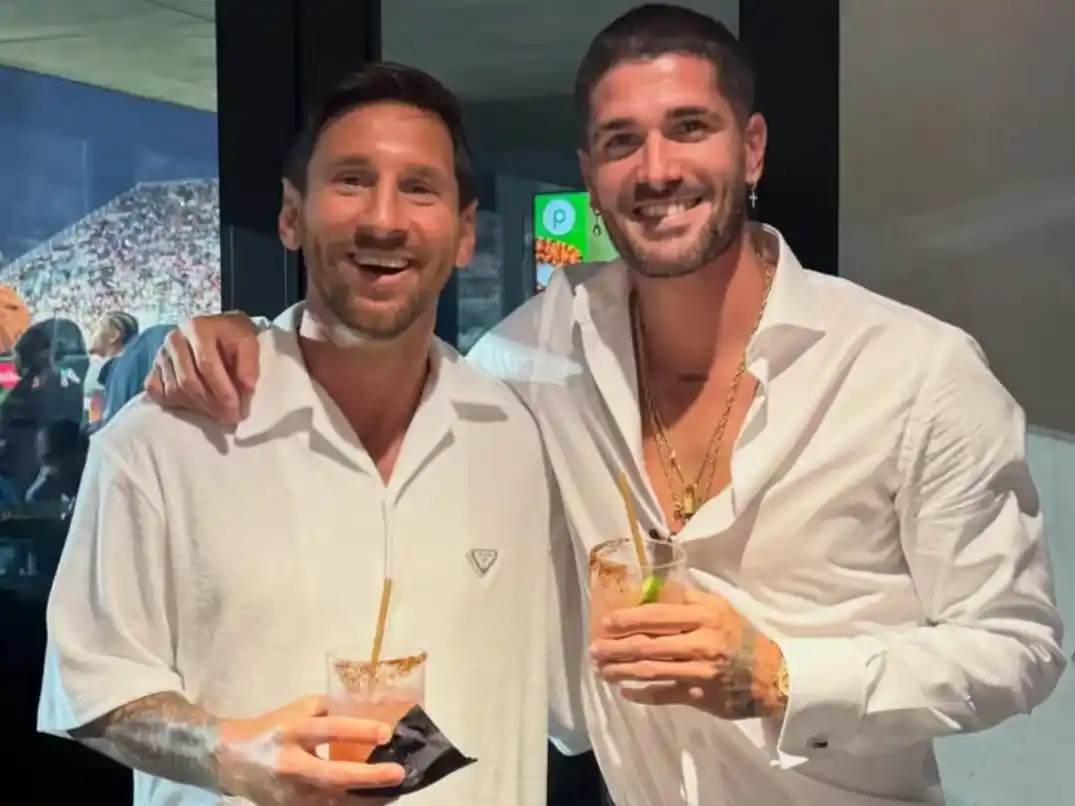 Messi y De Paul, juntos en Miami . Foto: rodridepaul/Instagram