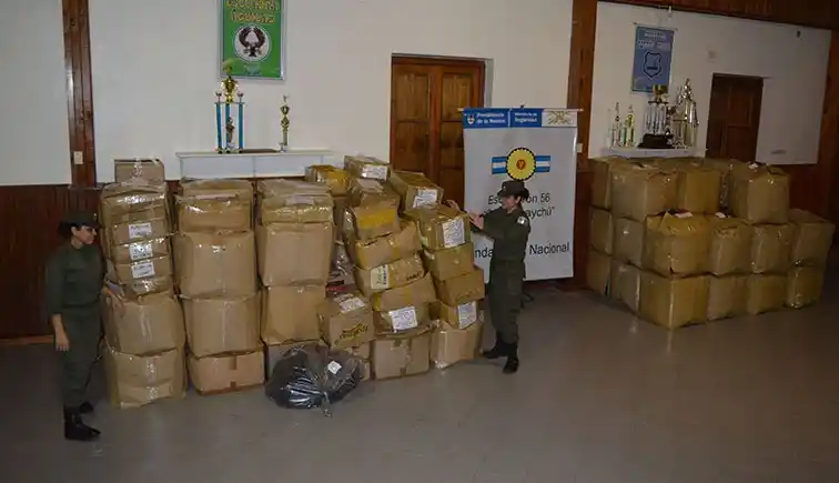 Frustraron un contrabando de mercadería por más de $3 millones 