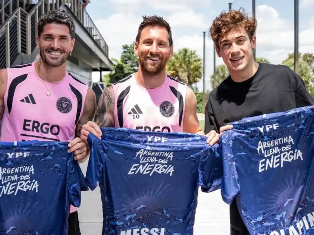 Colapinto conoció a Messi en Miami y cumplió un sueño