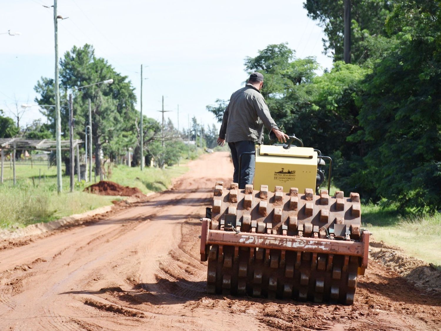 Programa de arreglo y bacheo de calles