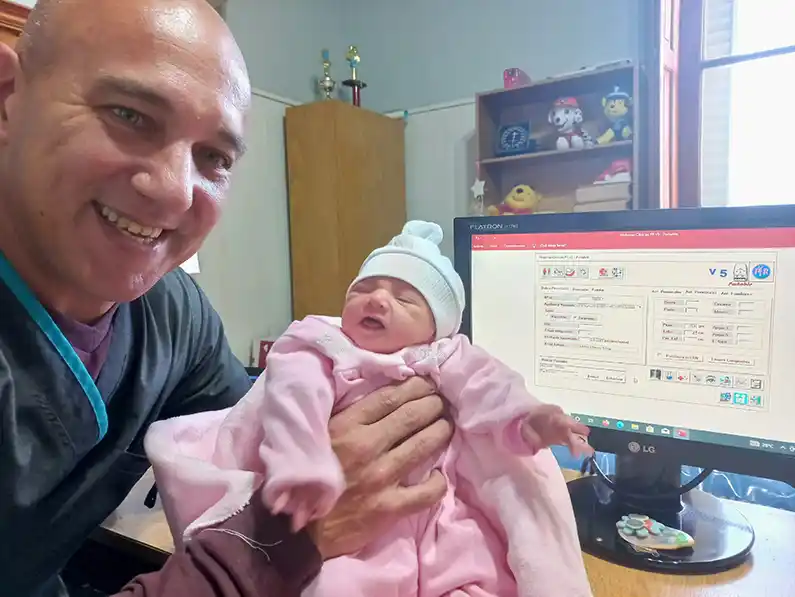 Chule Villarruel: “Si volviera a vivir, volvería a ser pediatra”