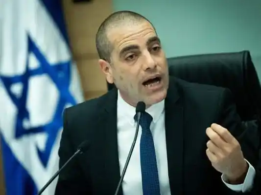 Ofir Katz, presidente de la coalición gubernamental israelí.