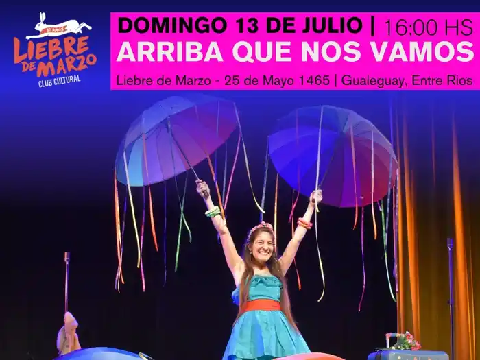 Elilú se presenta en Liebre con "Arriba que nos vamos"