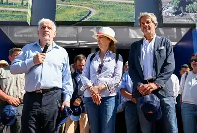 Mondino y su visita a la ExpoAgro 2024: "La siembra directa es Argentina, no hay discusión"