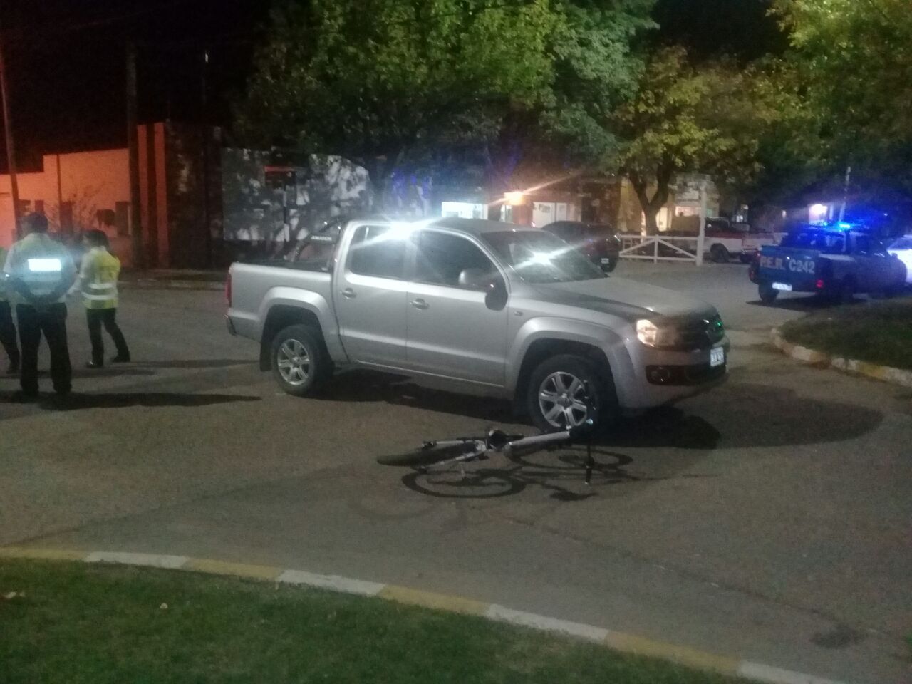 Ciclista lesionado
