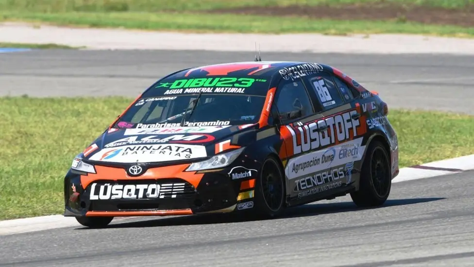 Agustín Canapino el poleman de la Clase 3 del TN en Río Cuarto