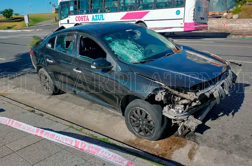 Así fue el accidente en la costa y Castelli