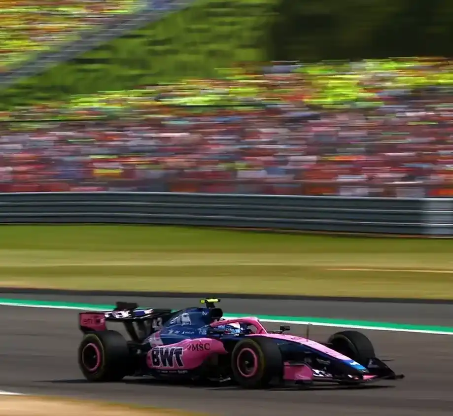 La largada de Colapinto fue clave. Foto @AlpineF1Team
