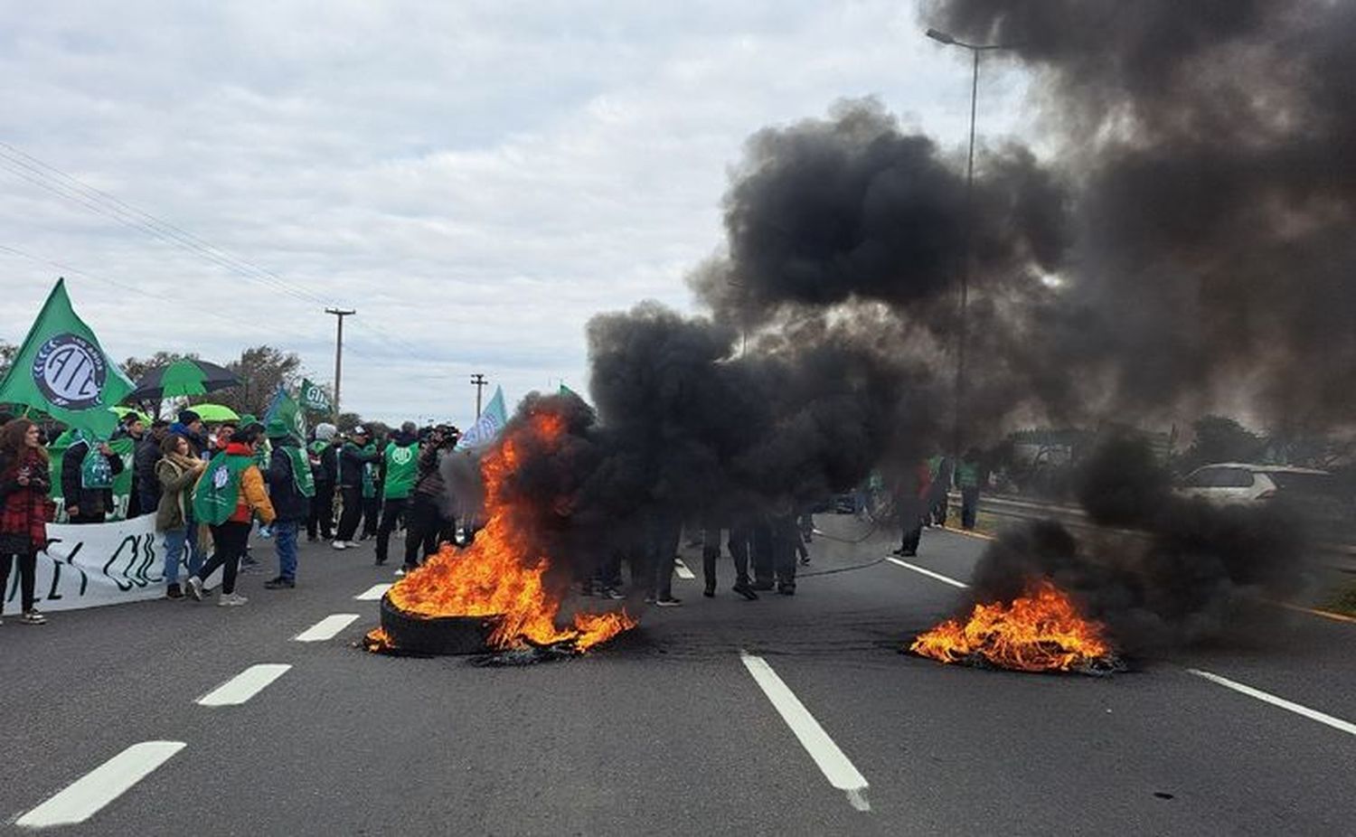 Incidentes en Córdoba antes de la llegada del presidente Javier Milei