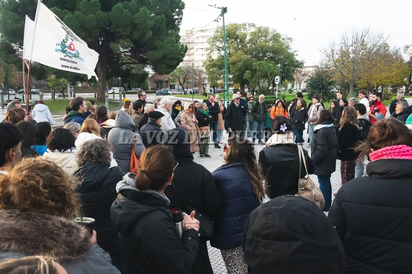 El encuentro se llevó a cabo en forma simultánea con los actos que tuvieron lugar en Buenos Aires y en otras ciudades del país