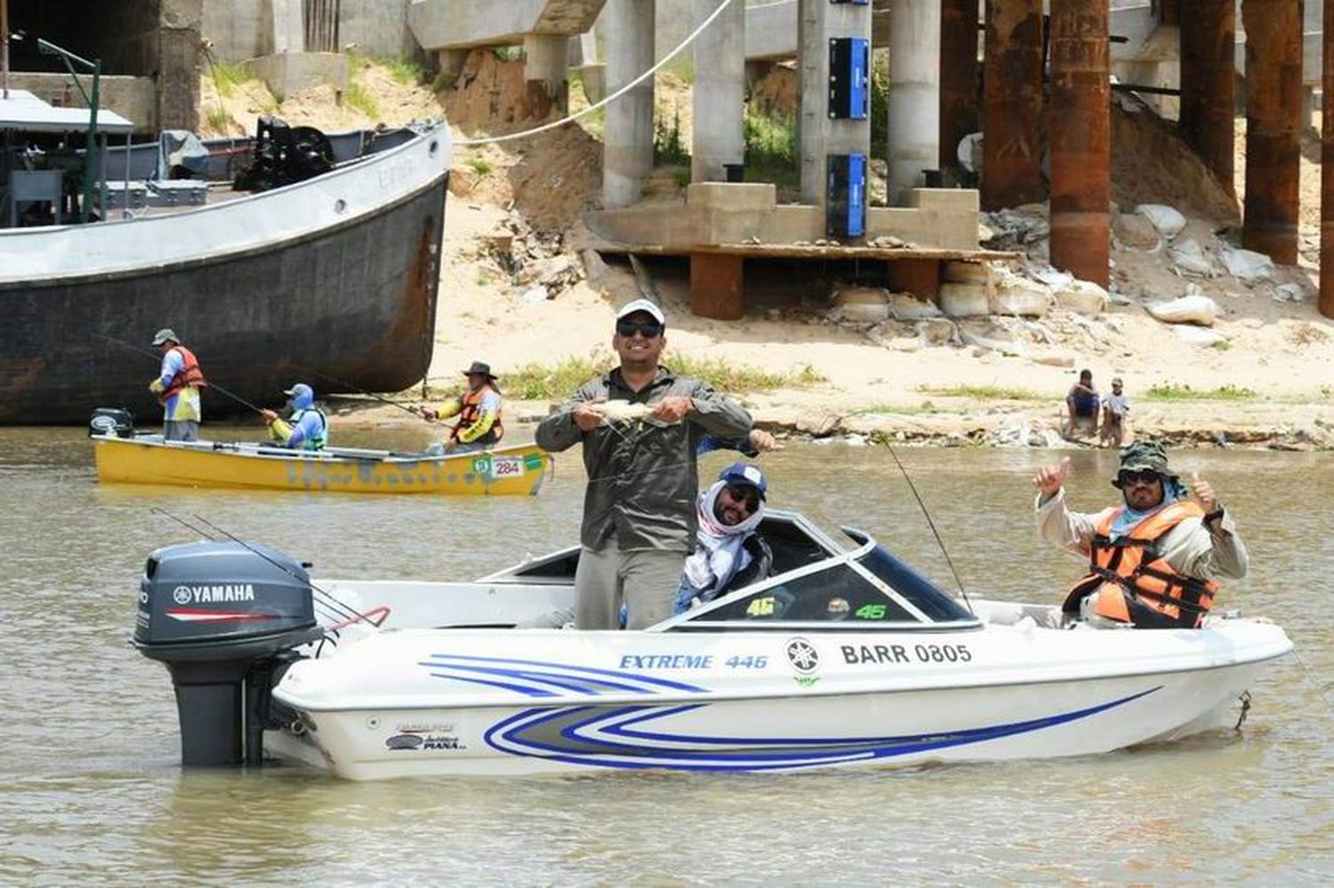 El equipo ganador del torneo
de pesca variada fue Pica Porá