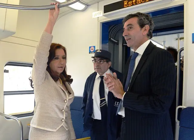 Tren Sarmiento: En medio del conflicto, Cristina y Randazzo presentan nuevas unidades