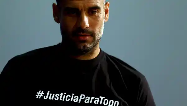 La UEFA podría sancionar a Guardiola por pedir justicia para Topo López