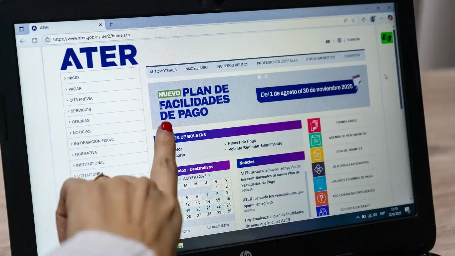 Entre Ríos: últimos días para adherir al plan de facilidades de pago de ATER