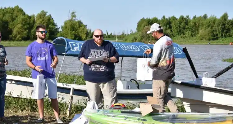 La Liga Sampedrina lanzó su torneo de pesca