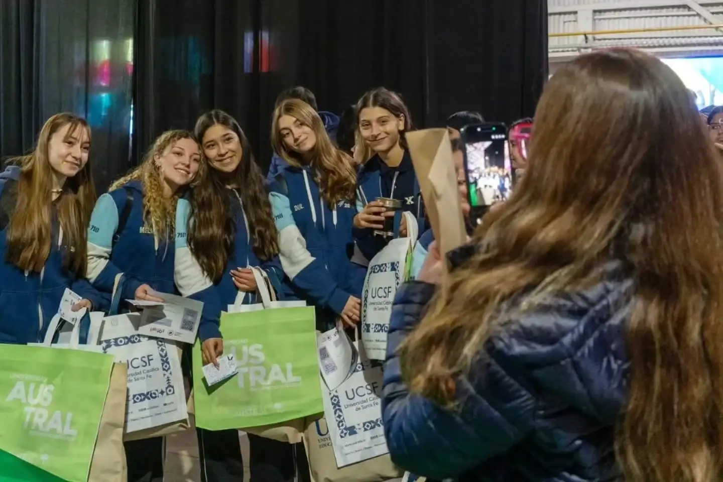 Firmat vivió una nueva Feria de Facultades. Foto: Municipalidad de Firmat.